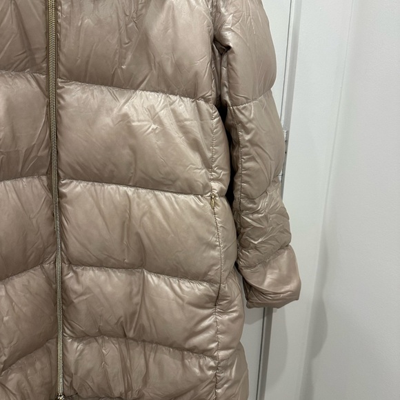 COPY - Herno Champagne Fur Puffer - Picture 9 of 14